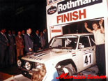 1986, Bolg�r EB futam. N�dasdi J�nos f�titk�rral a c�lban.