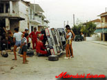 1988, a Halkidiki Rallye-n v�lt�csere.